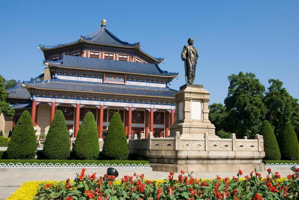 Hanting Hotel Guangzhou Sanyuanli Metro Station Exterior foto
