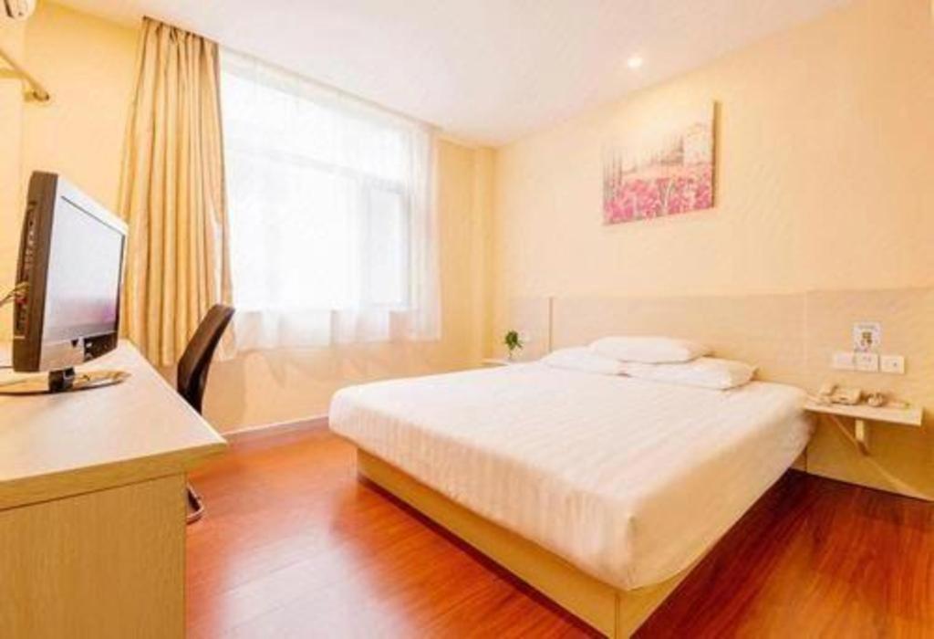 Hanting Hotel Guangzhou Sanyuanli Metro Station Exterior foto