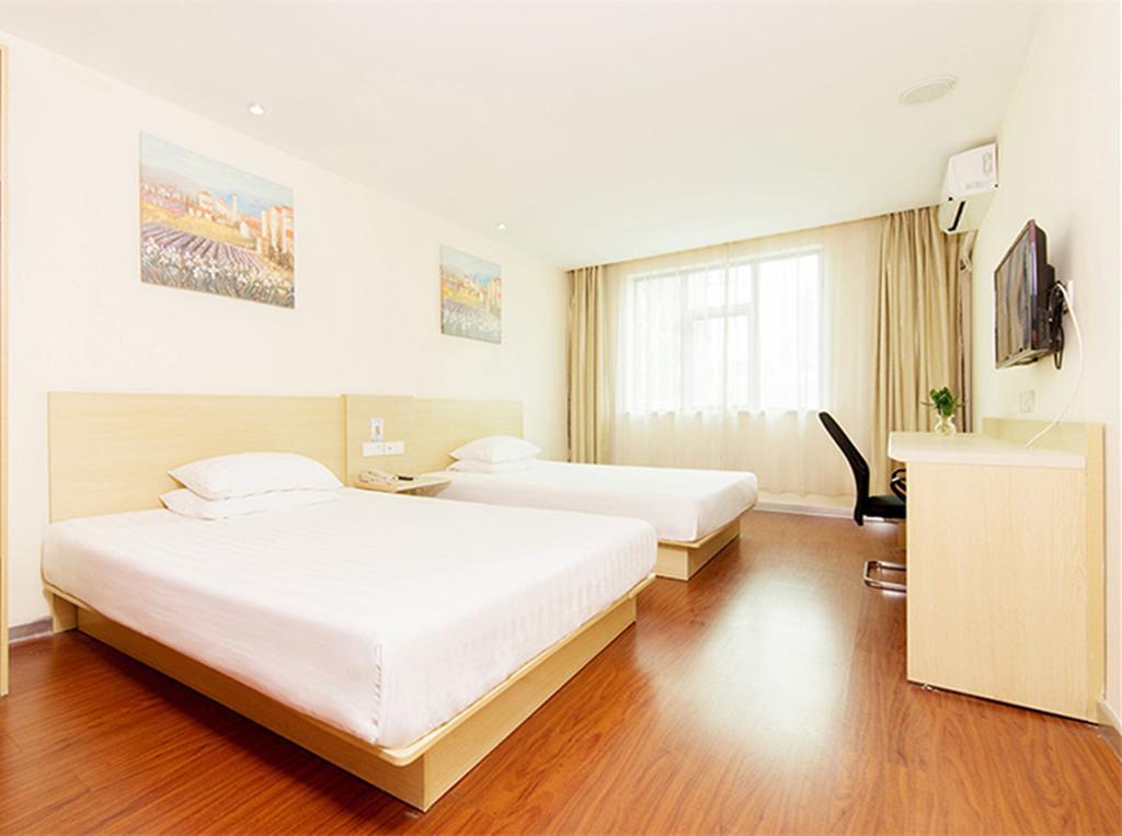 Hanting Hotel Guangzhou Sanyuanli Metro Station Exterior foto